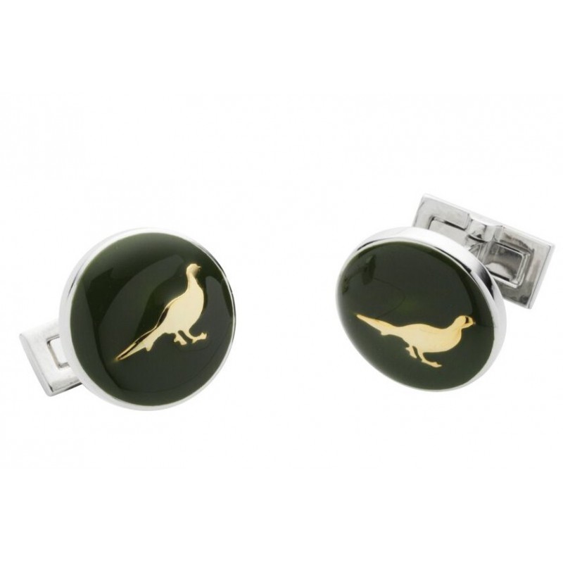 Boutons de manchettes sanglier Laksen Boutons de manchettes sanglier Laksen