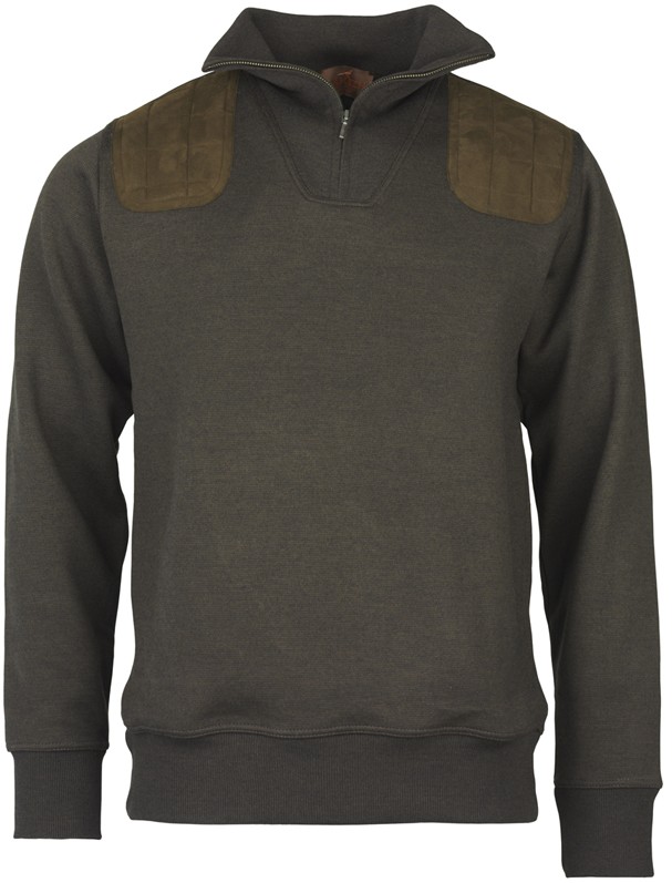Pull de chasse Laksen Windsor marron - Passion-Campagne