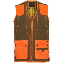 Gilet de chasse Club Interchasse Cévrus orange
