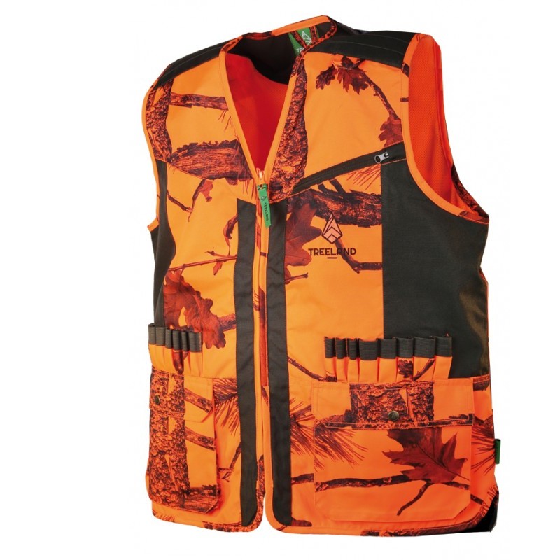 Gilet de sécurité orange fluo grandes tailles 3XL 4XL ou 5XL