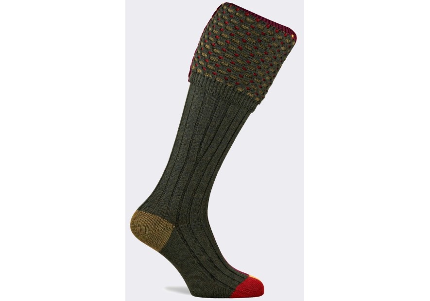 Chaussettes hautes Pennine Kendal bleu marine