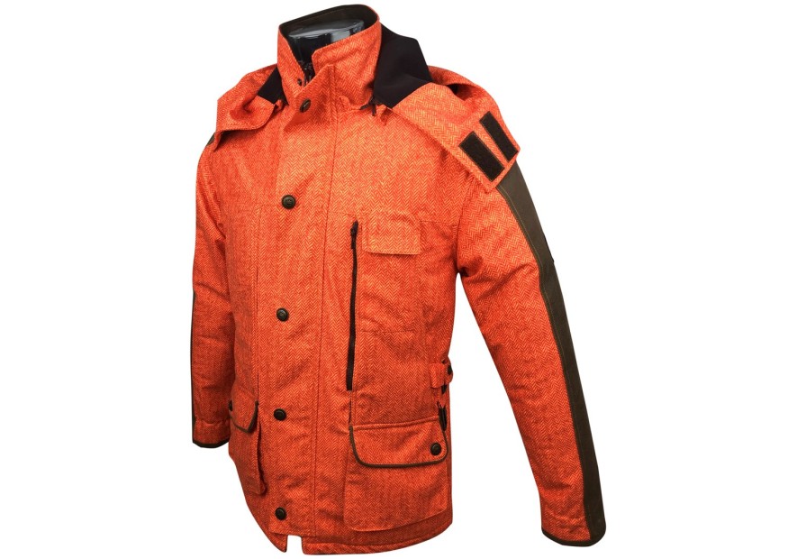 Veste poste tweed fluo Jumfil Derek