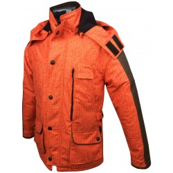 Veste poste tweed fluo...