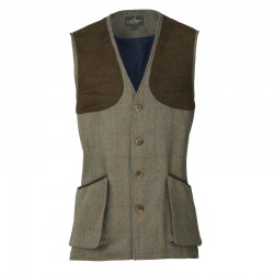 Gilet de tir en tweed...