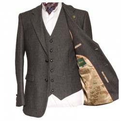 Veste en tweed Celtic Tweed...