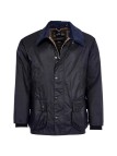 Veste huilée Barbour Bédale bleu navy