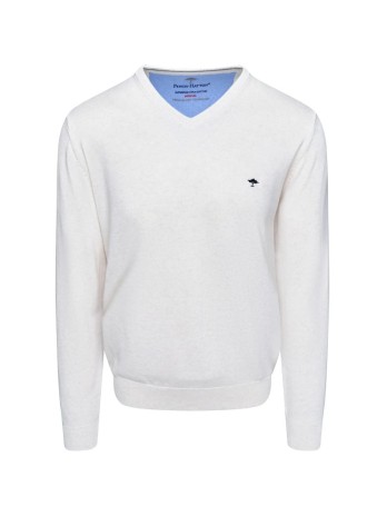 Pull blanc cassé Fynch-Hatton