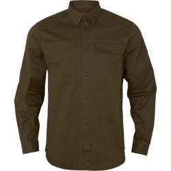 Chemise coton vert Härkila...