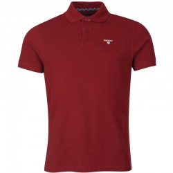 Polo Barbour rouge