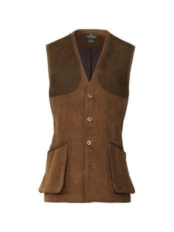 Gilet de tir moleskine Laksen Belgravia Leith bronze
