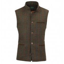 Gilet de chasse en tweed...