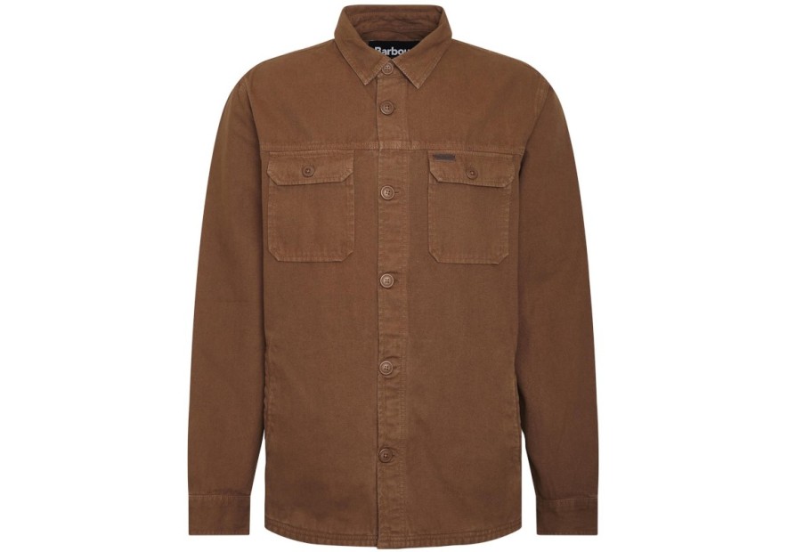 Surchemise Barbour Swindale dark sand