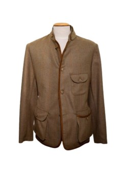 Veste en tweed Lothar Novasport Marron