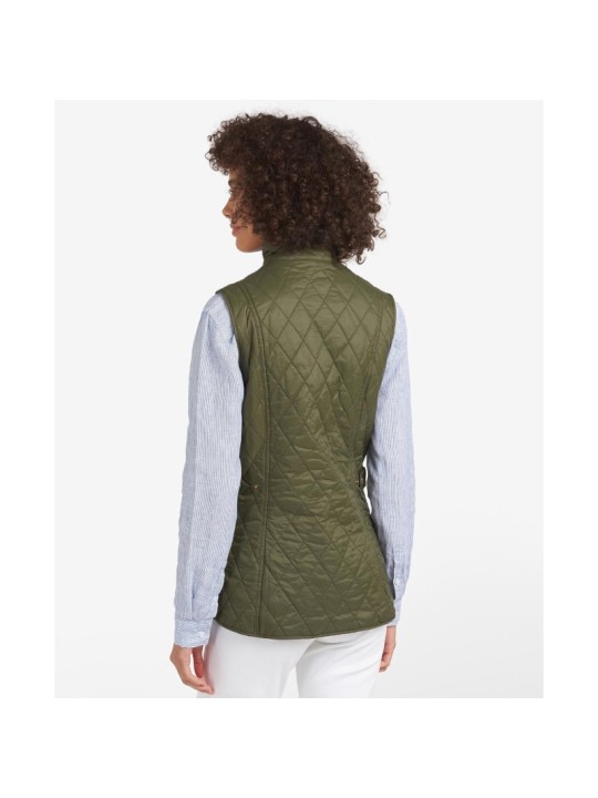 Gilet matelassé Otterburn olive  pour femme - Barbour