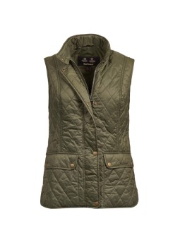 Gilet matelassé Otterburn olive  pour femme - Barbour