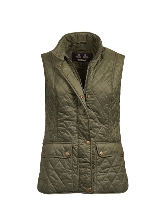Gilet matelassé Otterburn olive  pour femme - Barbour