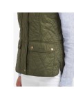 Gilet matelassé Otterburn olive  pour femme - Barbour