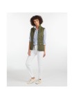 Gilet matelassé Otterburn olive  pour femme - Barbour