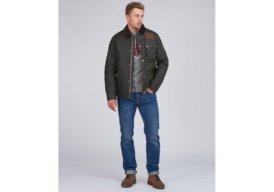 Blouson huilé Barbour International Workers