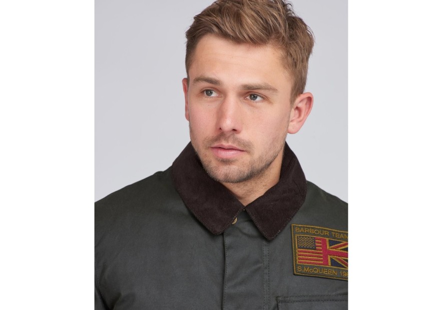 Blouson huilé Barbour International Workers