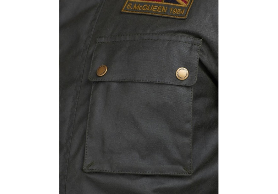 Blouson huilé Barbour International Workers