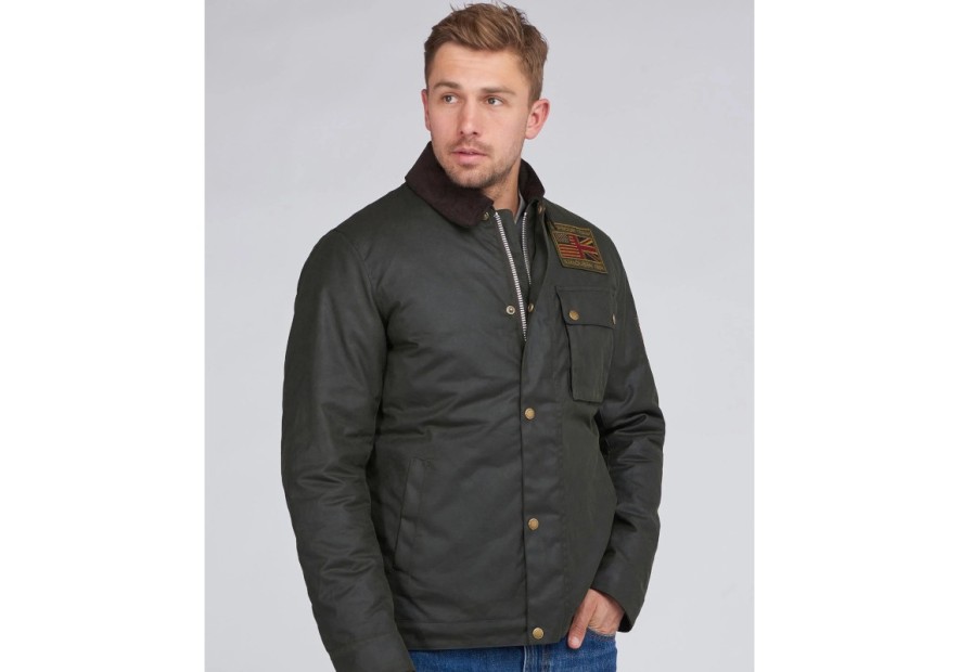 Blouson huilé Barbour International Workers