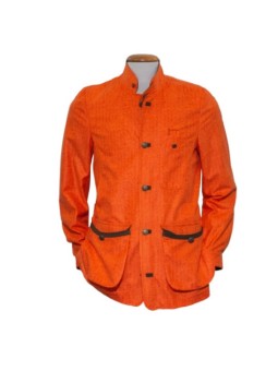 Veste tweed orange exclusivité
