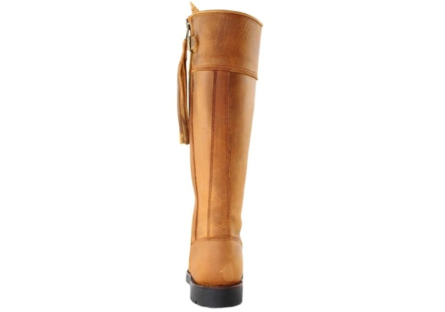 Bottes en Cuir Victoria Hastings Cognac