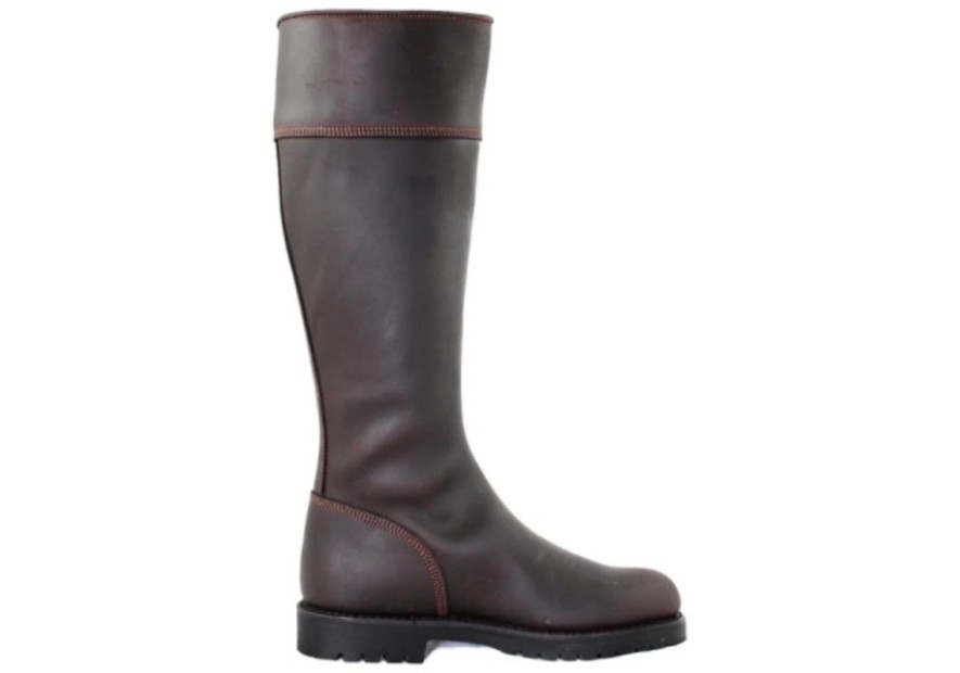 Bottes cuir Victoria Hastings Ebène