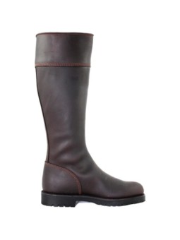 Bottes cuir Victoria Hastings Ebène