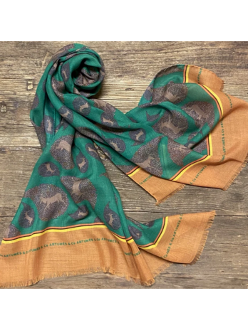 Tourdesoi Artumes Classic Cerf Boteh Emeraude