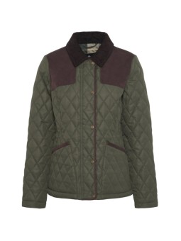Veste matelassée pour femme Keeper Barbour olive