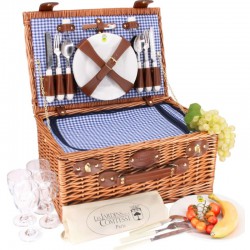 Panier pique-nique en osier...