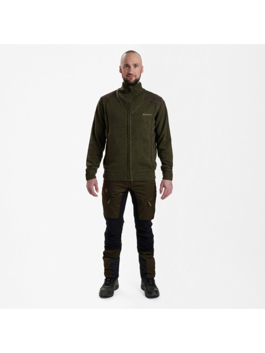 Cardigan zippé Deerhunter Carlisle avec Stormliner®