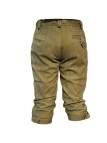 Knickers en cuir de buffle kaki