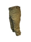 Knickers en cuir de buffle kaki