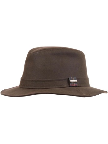Chapeau ciré vintage Bushman olive - Barbour