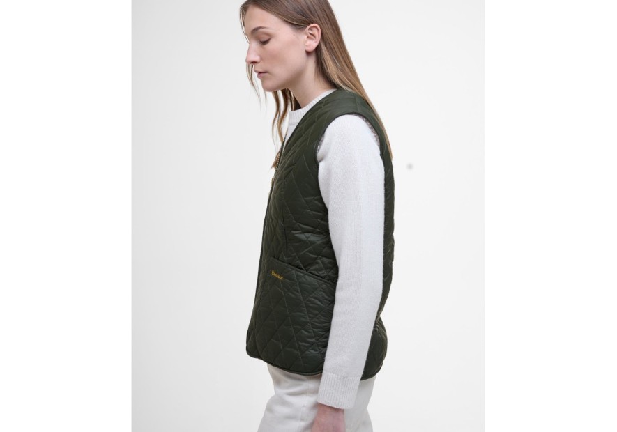 Gilet doublure Barbour Markenfield olive