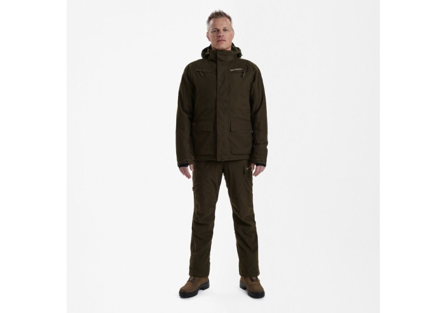 Veste poste chauffante Deerhunter Heat Game vert