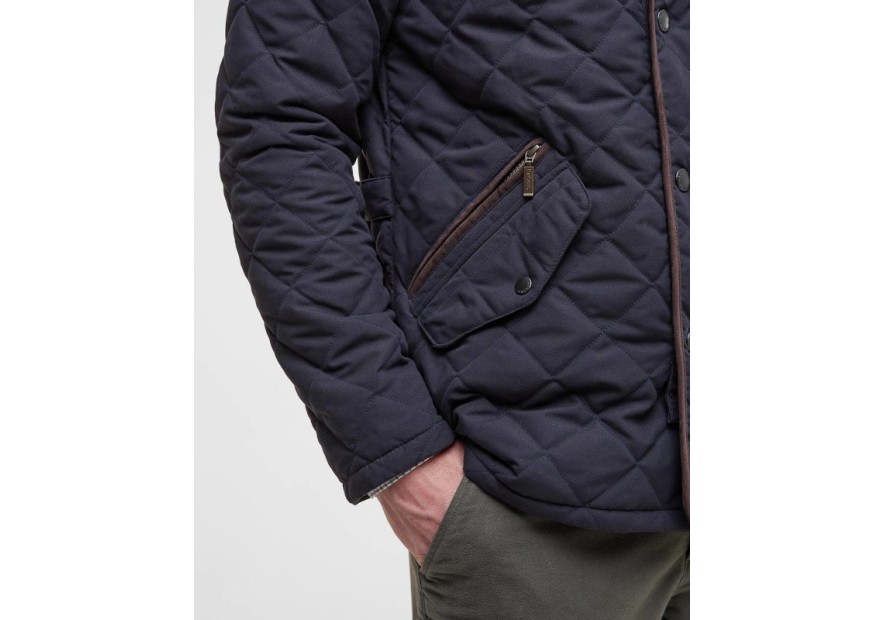 Veste matelassée Barbour Shoverler marine