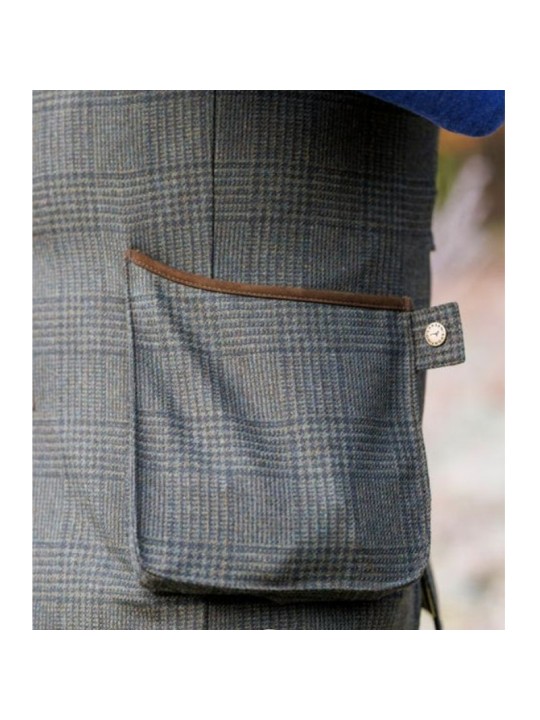 Gilet tir en tweed Laksen Willow Leith