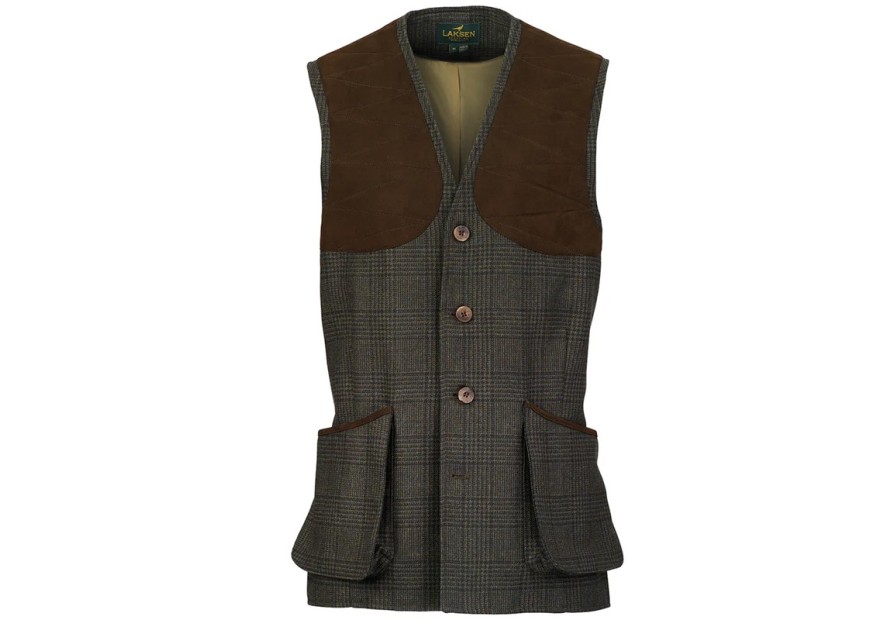 Gilet tir en tweed Laksen Willow Leith