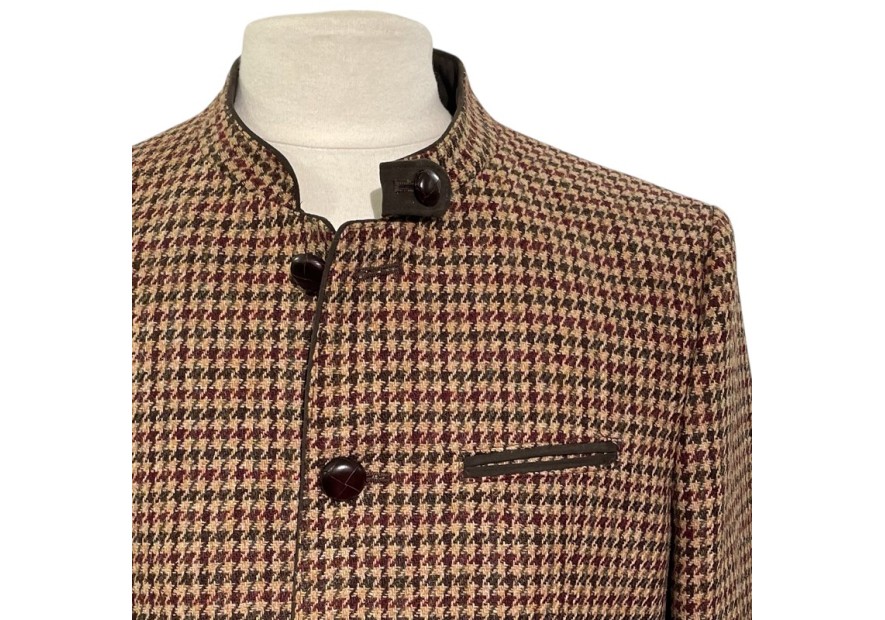 veste autrichienne pied de poule Steinbock