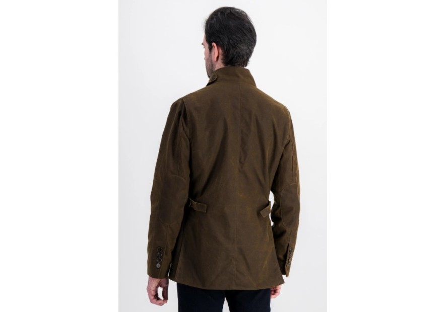 veste huilée fabriquée en France par une marque française