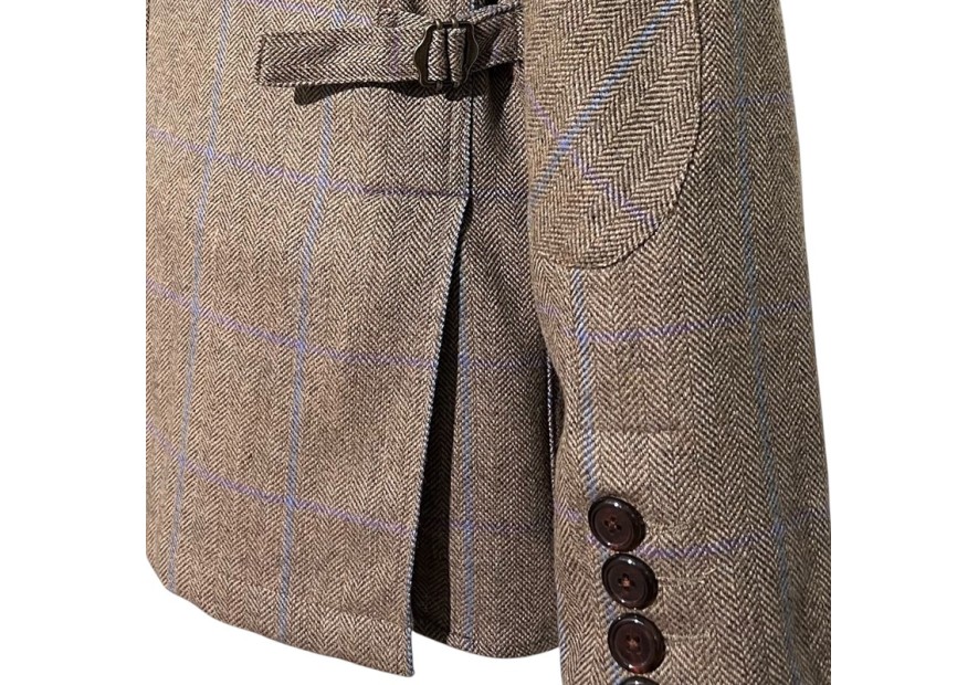 Veste en tweed à chevron Novasport