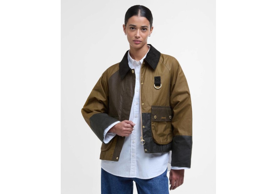 Veste huilée pour femme Alma Barbour