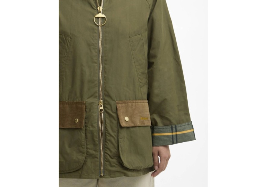 Veste femme Barbour Laneshaw Casual – Mi-saison en coton