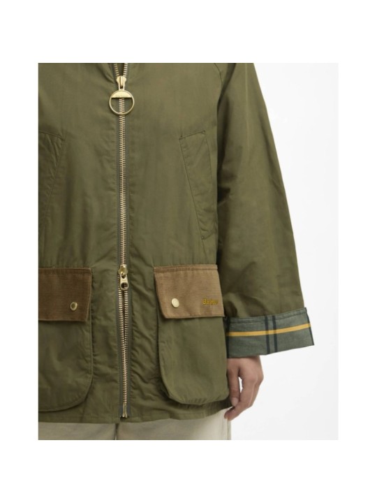 Veste femme Barbour Laneshaw Casual – Mi-saison en coton