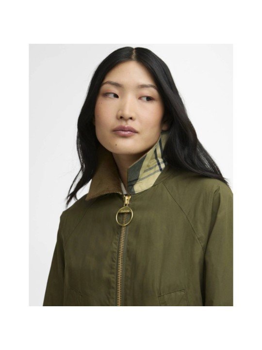 Veste femme Barbour Laneshaw Casual – Mi-saison en coton
