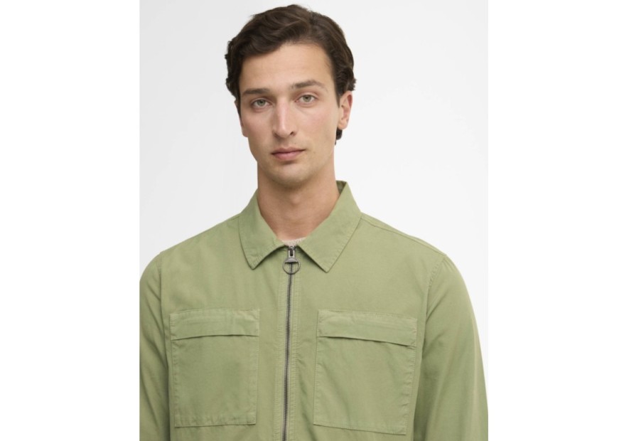 Surchemise Glendale homme vert – Barbour